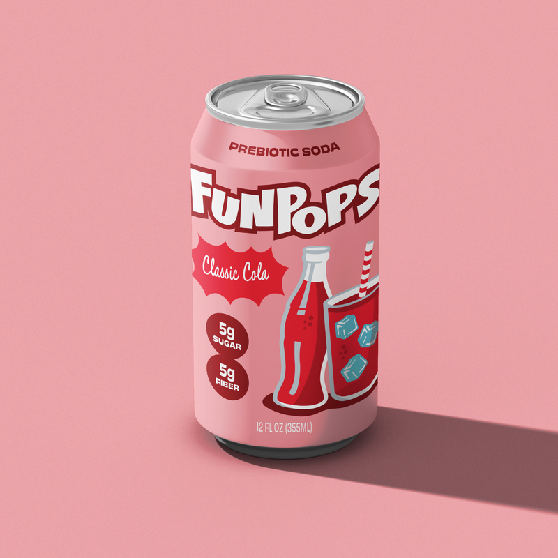 Classic Cola Prebiotic Soda